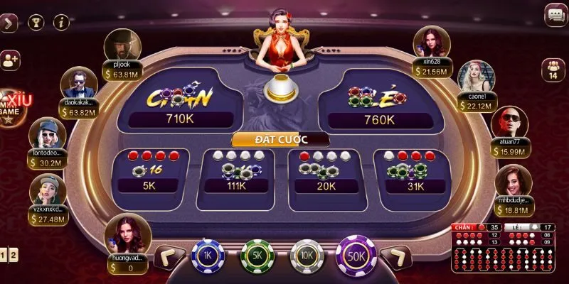 Xóc Đĩa Tứ Linh Go88 là gì?  Khám phá 4 phòng game chơi vui nhất Trò chơi có đa dạng mức cược giúp người chơi dễ dàng quản lý tài chính